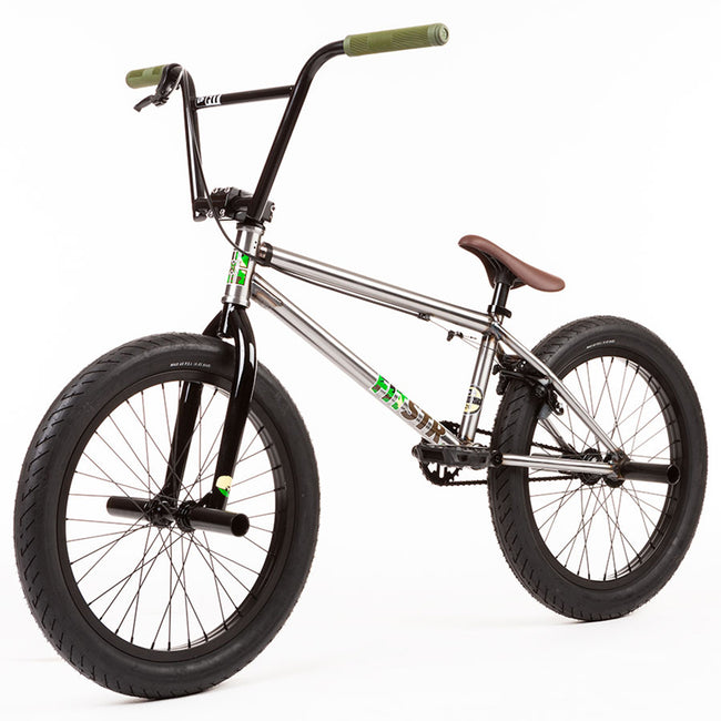 Fit STR XL 20.75&quot;TT BMX Bike-Gloss Clear Raw - 4