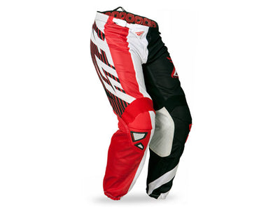 Fly Racing 2014 Kinetic Mesh Race Pants-Red/Black