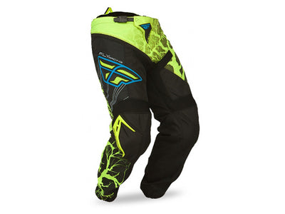 Fly Racing 2015 F-16 Race Pants-Ltd Ed-Hi-Vis/Blue