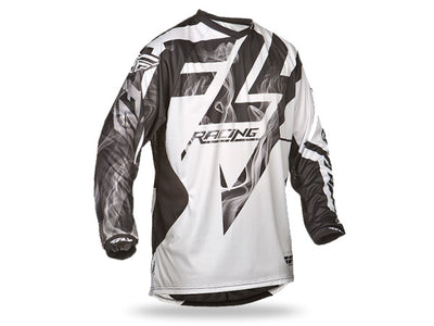 Fly Racing 2015 Lite Hydrogen BMX Race Jersey-Black/White