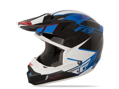 Fly Racing Kinetic Impulse Helmet-Blue/Black/Orange