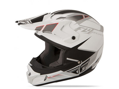 Fly Racing Kinetic Impulse Helmet-Matte White/Black