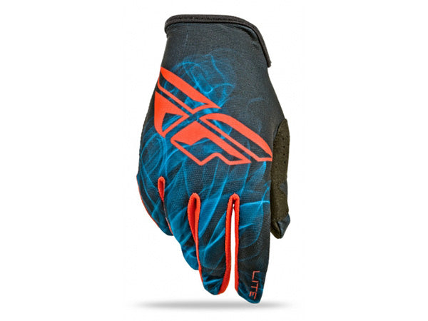 Fly Racing 2015 Lite Gloves-Red/Blue/Black - 1