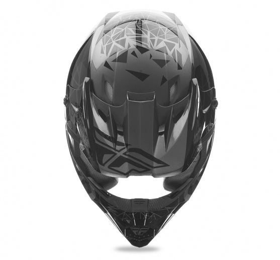 Fly 2018 Kinetic Crux Helmet-Black - 2
