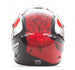 Fly 2018 Kinetic Crux Helmet-Red/Black/White - 3