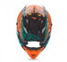 Fly 2017 Kinetic Crux Helmet-Teal/Orange/Black - 4
