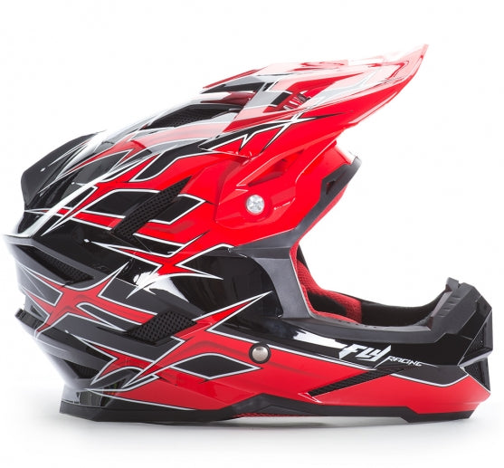 Fly Racing Default Shaun Palmer Edition Helmet-Black/Red - 1