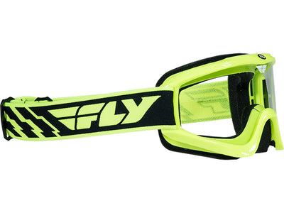 Fly Racing Focus Goggle-Adult-Hi-Vis-Clear Lens