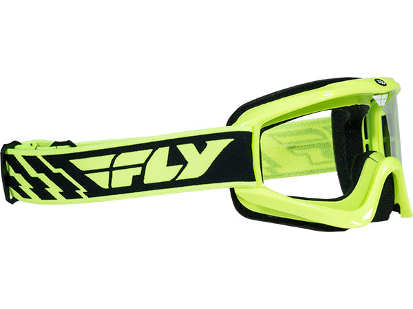 Fly Racing Focus Goggle-Youth-Hi-Vis-Clear Lens - 1