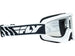 Fly Racing Focus Goggle-Adult-White-Clear Lens - 1