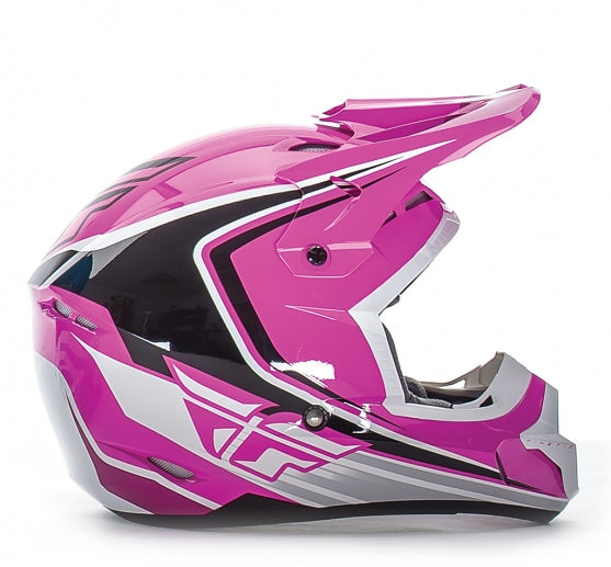 Fly Racing 2016 Kinetic Fullspeed Helmet-Pink/Black/White - 1