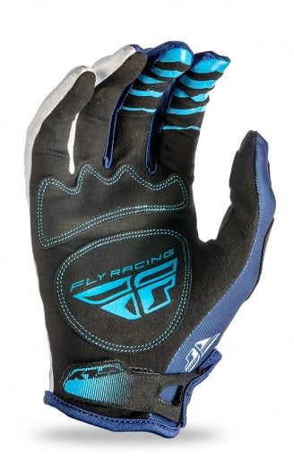 Fly Racing 2016 Kinetic Glove-Blue/White/Navy - 2