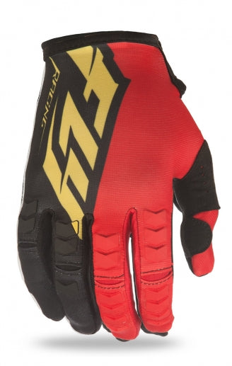 Fly Racing 2016 Kinetic Glove-Red/Black/Yellow - 1