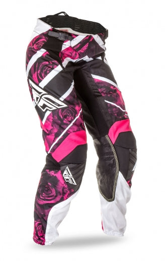 Fly Racing 2016 Kinetic Ladies Pants-Pink/White