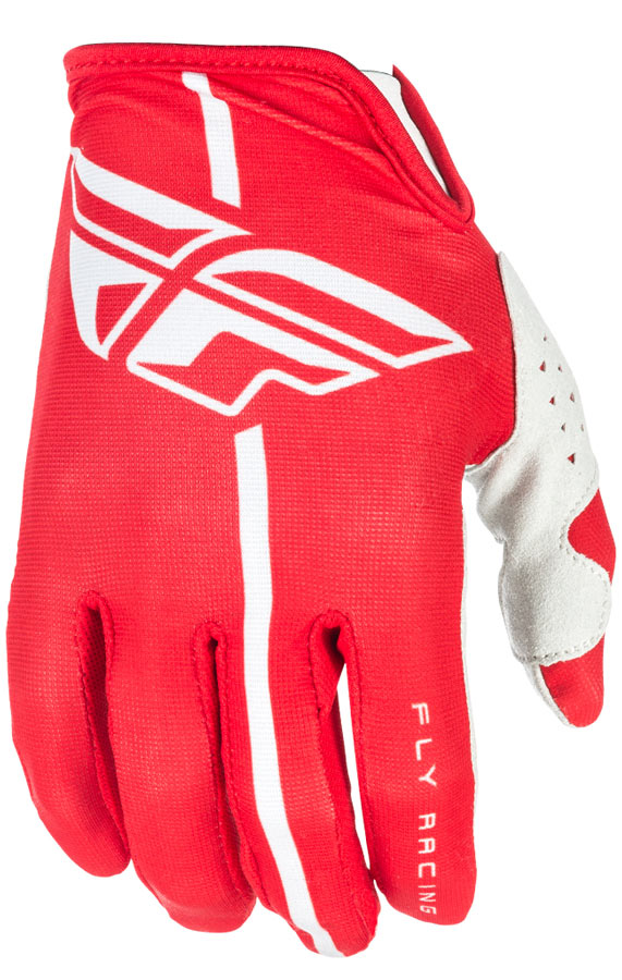 Fly Racing 2018 Lite Glove - Red/Grey - 1