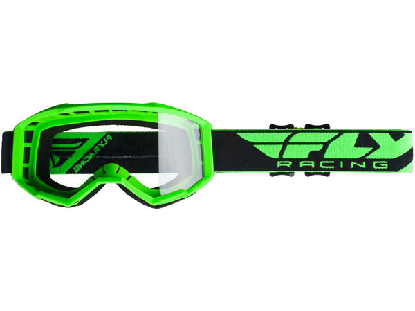 Fly Racing 2019 Focus Goggles-Green/Clear - 1