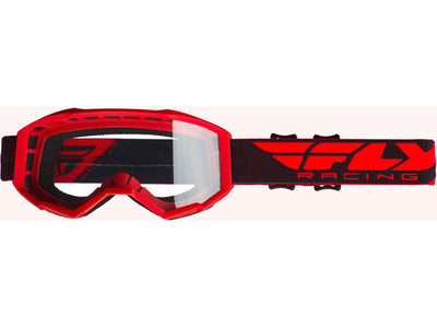 Fly Racing 2019 Focus Goggles-Red/Clear