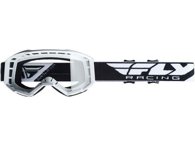 Fly Racing 2019 Focus Goggles-White/Clear