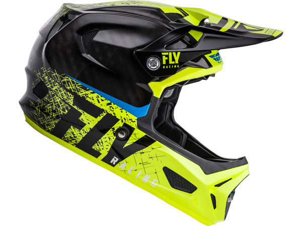 Fly Racing 2019 Werx Imprint Helmet-Black/Hi-Vis - 1