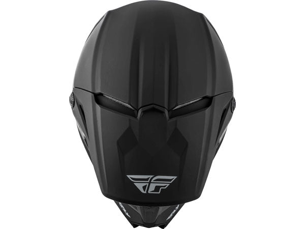 Fly Racing 2019 Youth Elite Solid Helmet-Matte Black - 4