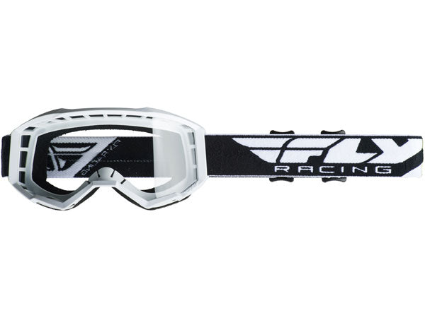Fly Racing 2019 Youth Focus Goggles-White - 1