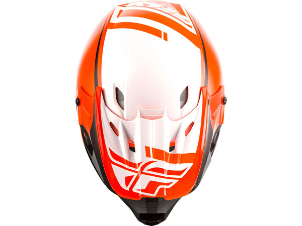 Fly Racing 2019 Kinetic Sharp Helmet-Orange/Black - 4