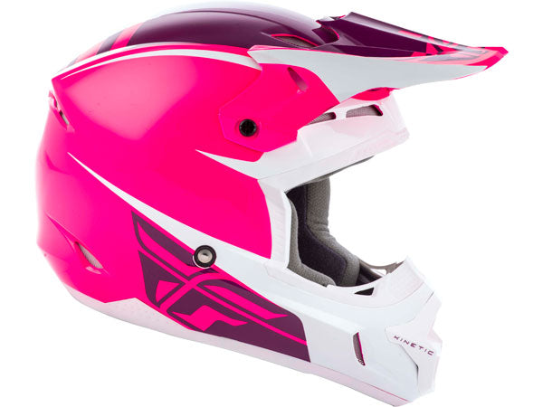 Fly Racing 2019 Kinetic Sharp Helmet-Pink/White - 1