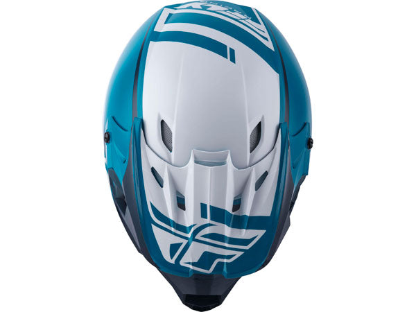 Fly Racing 2019 Kinetic Sharp Helmet-Teal/Blue - 4