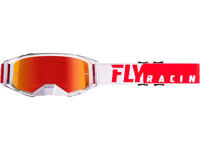 Fly Racing 2019 Zone Pro Goggles-Red/White