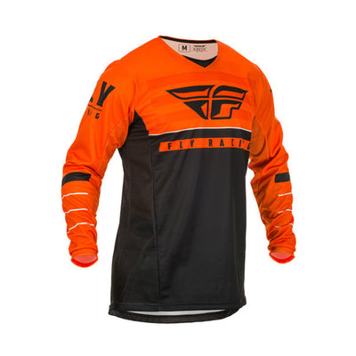 Fly Racing 2020 K120 BMX Race Jersey-Orange/Black/White