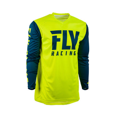 Fly Racing 2020 Radium BMX Race Jersey-Hi-Vis/Navy