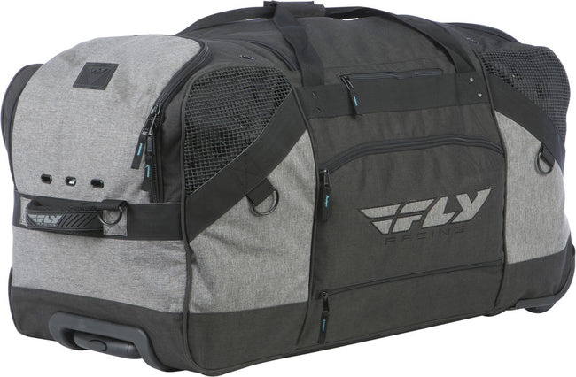 Fly Racing Roller Grande Luggage Bag-Black/Gray - 3