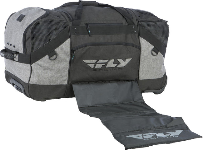 Fly Racing Roller Grande Luggage Bag-Black/Gray - 4