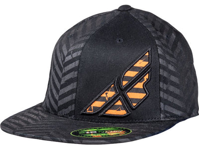 Fly Racing Herringbone Hat-Black/Black