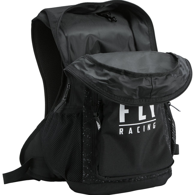 Fly Racing Jump Pack Backpack- Black/White Splatter - 3