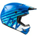 Fly Racing Kinetic Thrive BMX Race Helmet-Blue/White - 2