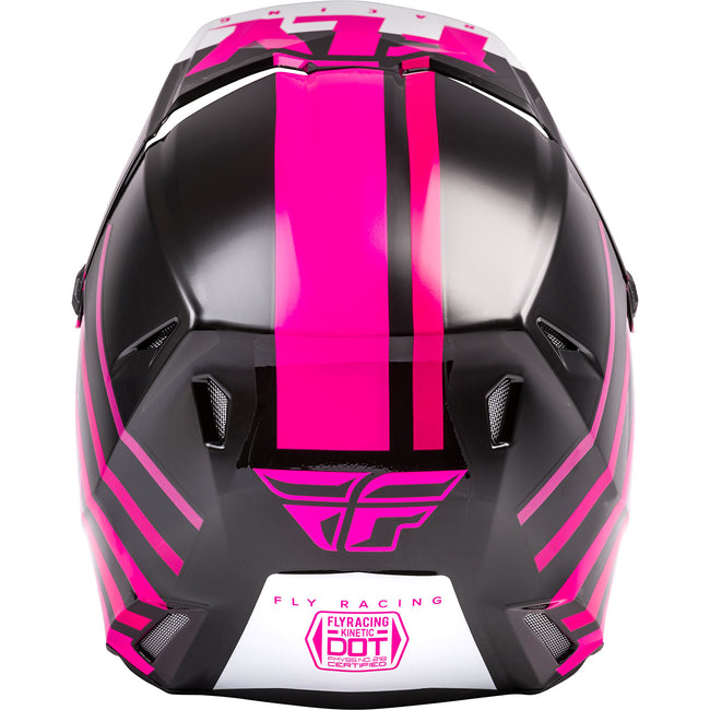 Fly Racing Kinetic Thrive BMX Race Helmet-Pink/Black/White - 3