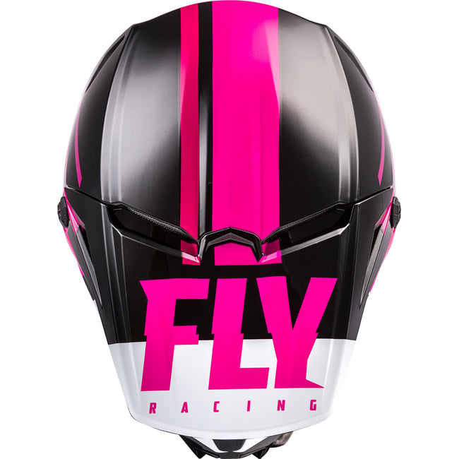 Fly Racing Kinetic Thrive BMX Race Helmet-Pink/Black/White – J&R ...