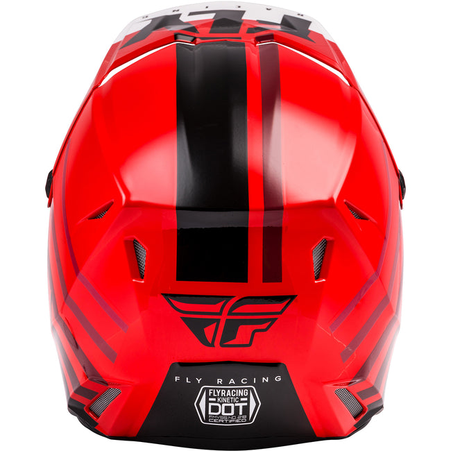 Fly Racing Kinetic Thrive BMX Race Helmet-Red/White/Black – J&R ...