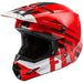 Fly Racing Kinetic Thrive BMX Race Helmet-Red/White/Black - 1