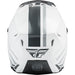 Fly Racing Kinetic Thrive BMX Race Helmet-White/Black/Gray - 3