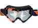 Fly Racing Zone Goggle-Youth-Black/Orange-Flash Chrome Lens - 2