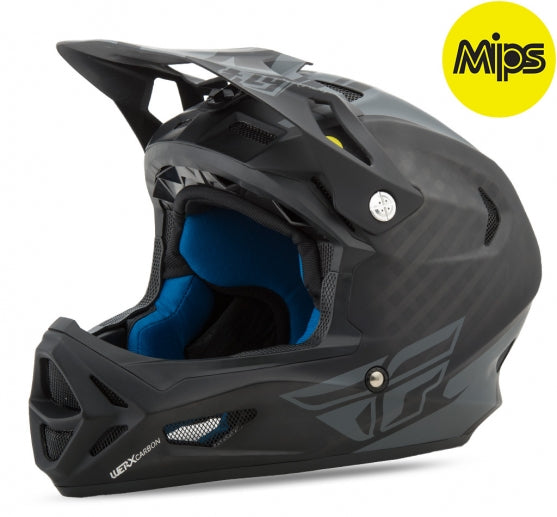 Fly Werx MIPS Rival Helmet-Matte Black/Coal - 1