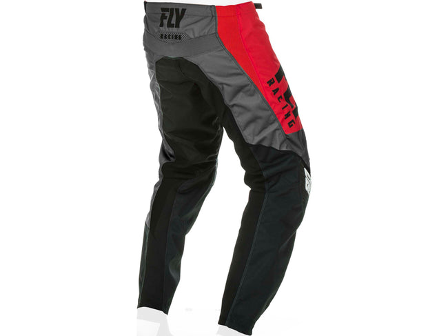 Fly Racing 2019 F-16 Race Pants-Red/Black/Grey - 2