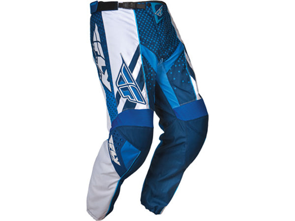 Fly Racing 2012 F-16 Race Pants-Blue/White - 1