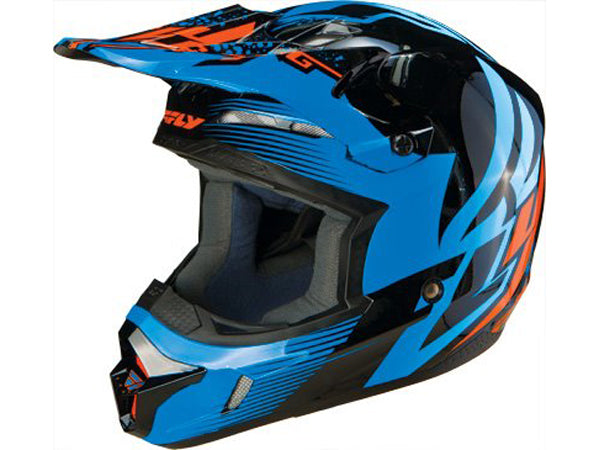 Fly Racing 2013/2014 Kinetic Inversion Helmet-Blue/Black - 1