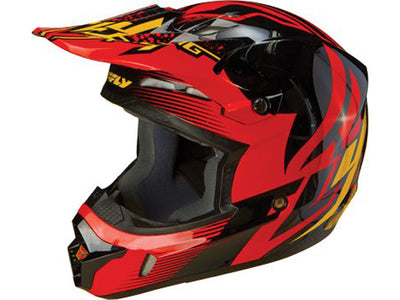 Fly Racing 2013/2014 Kinetic Inversion Helmet-Red/Black