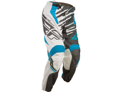 Fly Racing 2014 Kinetic Shock Mesh Race Pants-Blue/White