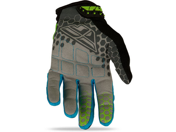 Fly Racing 2015 F-16 Gloves-Green/Black - 2