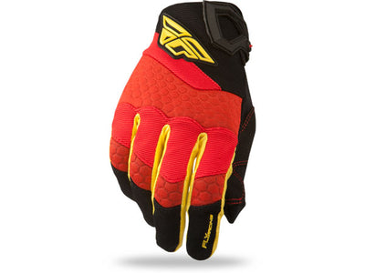Fly Racing 2015 F-16 Gloves-Red/Black